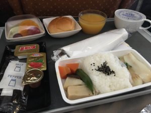 シンガポール航空機内食